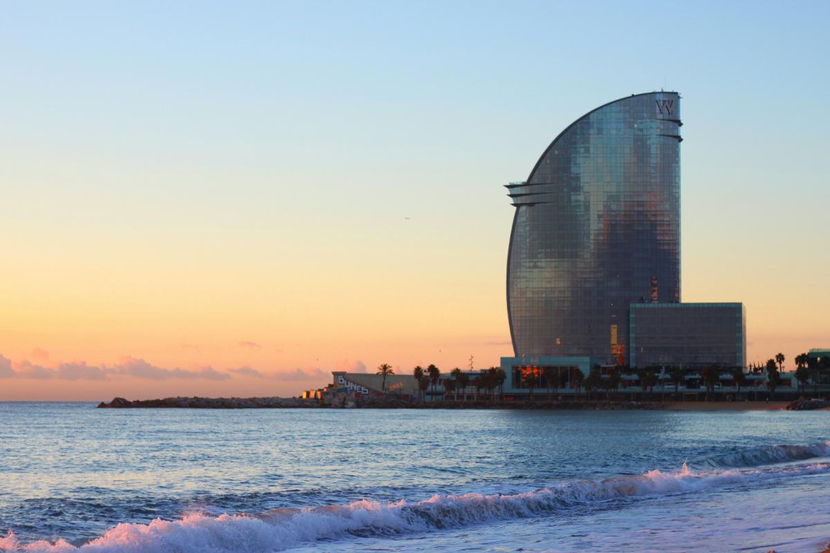 A view of Barcelona