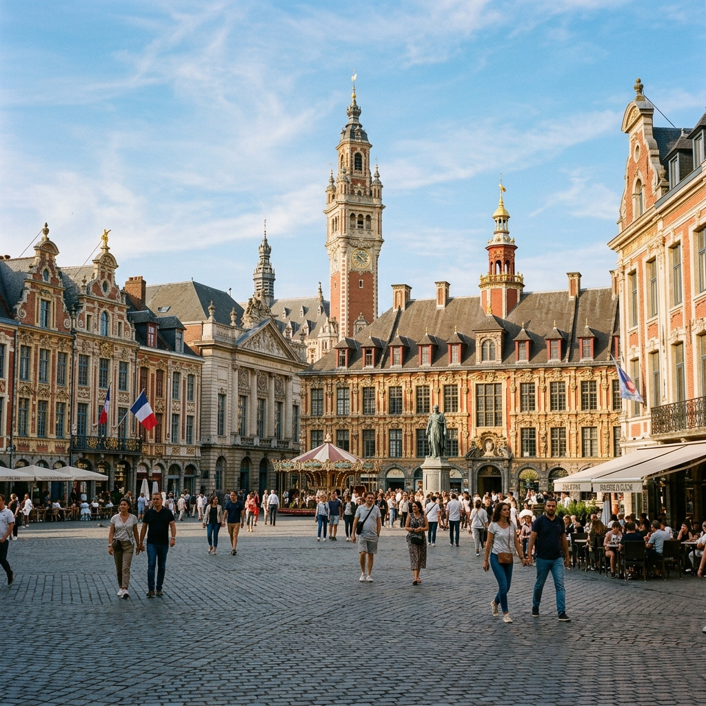 A view of Lille