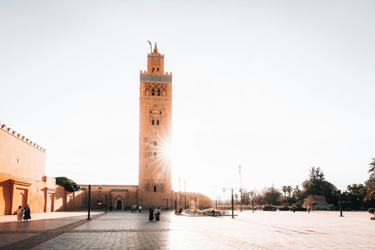 A view of Marrakech