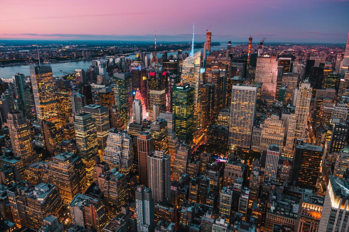 A view of New York City